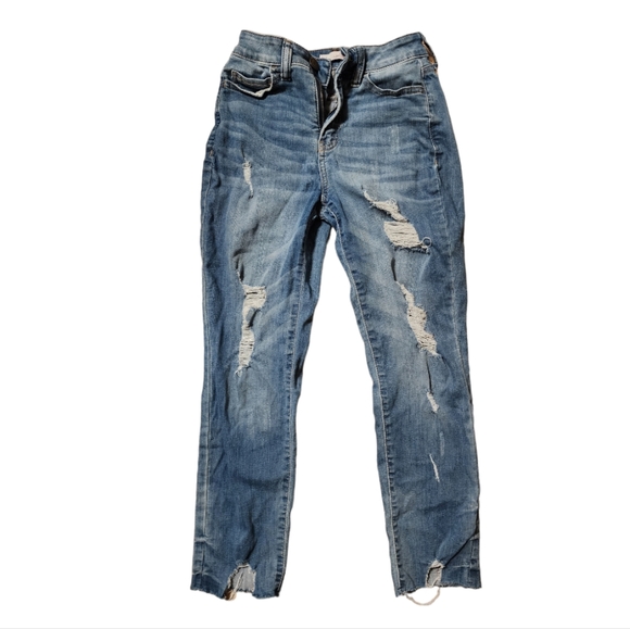 SO Denim - SO High-rise Curvy Crop Jeans 3/26W